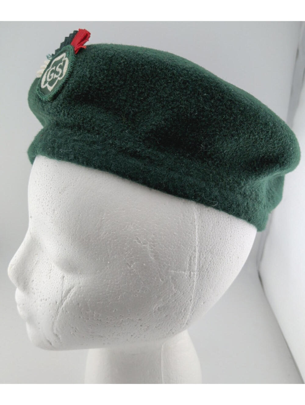 Vintage 100% Wool Girl Scouts of America Green Kangol Size Unknown, See Photos - Picture 5 of 8